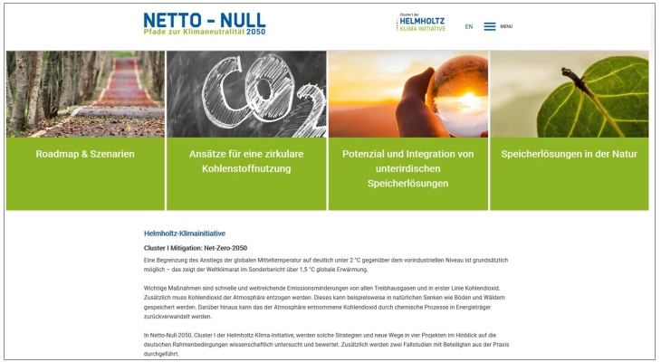 Screenshot Netto-Null Startseite deutsch