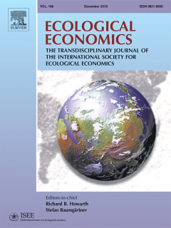Cover Magazin Ecological Economics