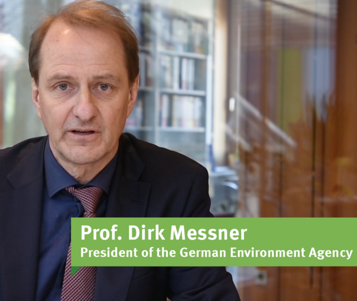 Screenshot Dirk Messner Video Our Future on Earth 2020